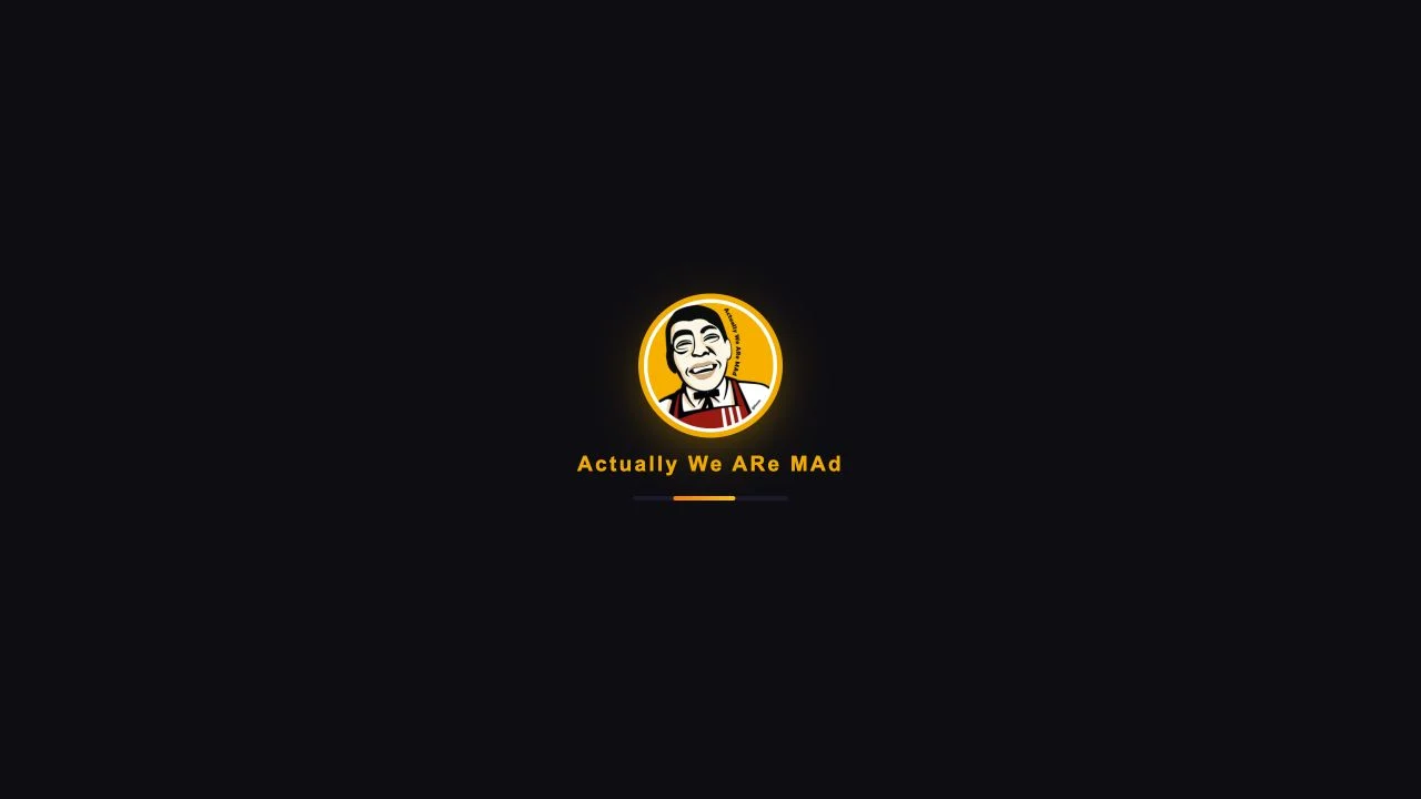 Branded loading screen · captured from the original splash component