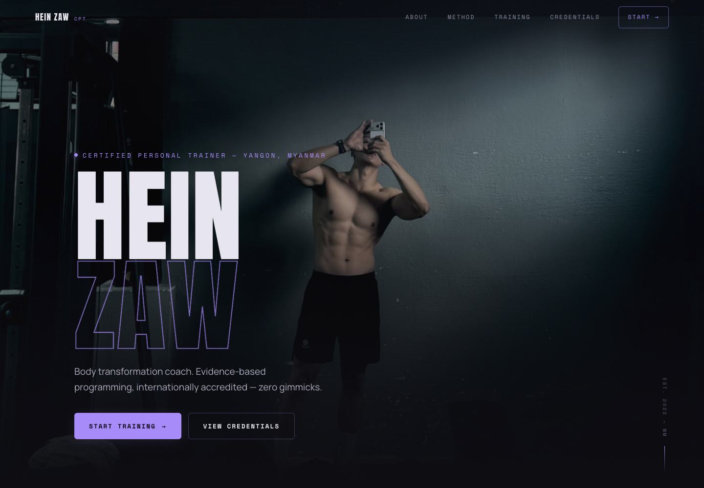 Project interface preview