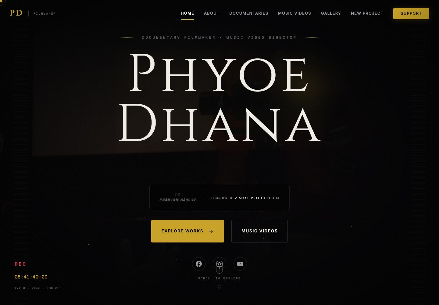 Project interface preview